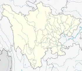 voir sur la carte du Sichuan