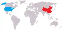 États-Unis et Chine