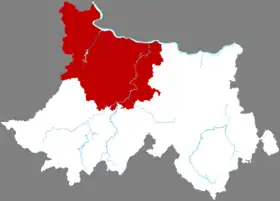 Localisation de Yùnán Xiàn