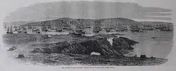 Îles Chincha, Pérou, 21 février 1863.