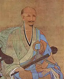 Portrait du bouddhiste zen Wuzhun Shifan, 1238 AD, Chinese