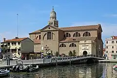 La  cathédrale de Chioggia.