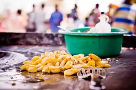 Frites, à proximité de l'Afrique du Sud