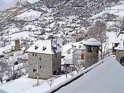 Chistau (Chistén), une des communes de la vallée