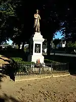 Le monument aux morts en 2016.