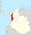 La province de Chocó en 1855