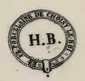 Cachet Hippolyte Boulenger.