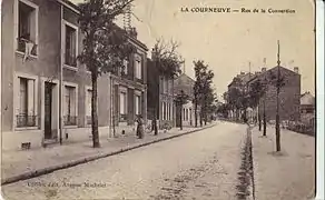 La rue de la Convention, avant la Première Guerre mondiale.