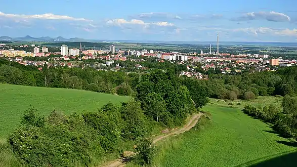 Panorama de la ville.