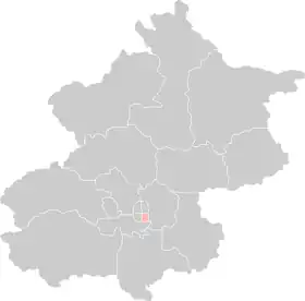 Localisation de Chóngwén Qū