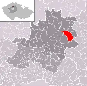 Localisation de Chorušice