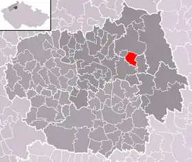 Localisation de Chotiněves