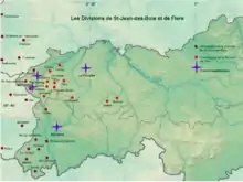 Divisions de Saint-Jean-des-Bois et Flers.