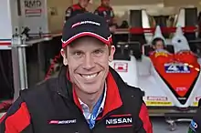 Description de l'image Chris Dyson Driver of Greaves Motorsport's Zytek Z11SN Nissan (8667950869).jpg.