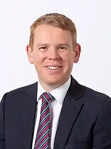 Chris Hipkins est le Premier ministre de Nouvelle-Zélande.