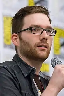 Chris Stuckmann at the 2015 San Diego Comic-Con International in San Diego, California.