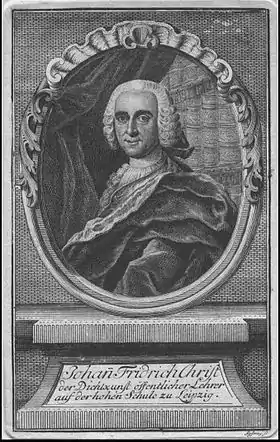Image illustrative de l’article Johann Friedrich Christ