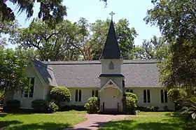 La Christ Episcopal Church de St. Simons.