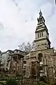 Ruines de l'église.