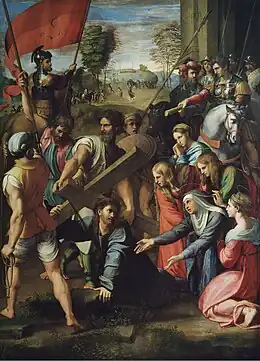 Le Portement de Croix (Raphaël) (Raphaël).