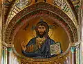 Christ pantocratormilieu du XIIe siècleCefalù, Sicile.