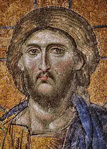 Christ Pantocrator, basilique Sainte-Sophie, Constantinople, IXe s.