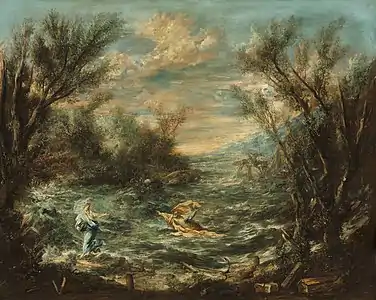 Christ à la mer de Galilée, v. 1740National Gallery of Art