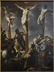 Le Christ entre les deux larrons