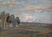 Christian Landenberger, Large paysage d'été