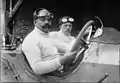 Lautenschlager, au départ du Grand Prix de France 1914...