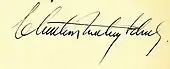 signature de Christian Norberg-Schulz