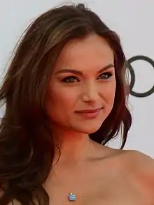 Description de l'image Christina Ochoa at the World Premiere of Marvel's Ant-Man.jpg.