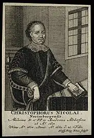 Christophorus Nicolai (1728, Wellcome Collection).