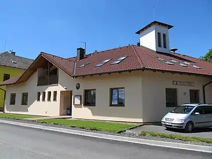 Chudenín : la mairie.