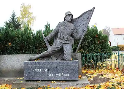 Monument aux morts de la Seconde Guerre mondiale.