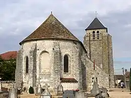 L'église Sainte-Fare d'Achères-la-Forêt.