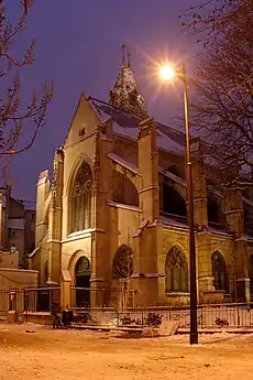 Vue de l'église.