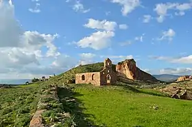 Chapelle en ruine.