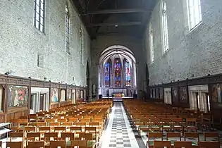 L'intérieur de l'église Notre-Dame.