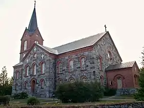 Église de Juva, conçue avec Carl Albert Edelfelt.