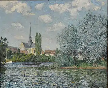 L'Église du Petit-Andelys (1902), localisation inconnue.