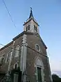 Vue de l’église Saint-André de Saint-André-de-Corcy.