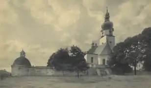 L'église fin XIXe siècle.