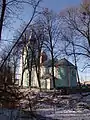 Côté sud-est de l'église orthodoxe Saint-Georges