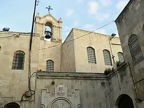 Le clocher de l'église.