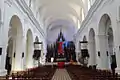 Église de la Sainte Trinité, vue de l'intérieur