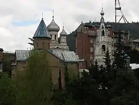 Le monastère de Lurji et l'église de Saint-Jean le théologien à Tbilissi