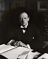 Winston Churchill en 1911.
