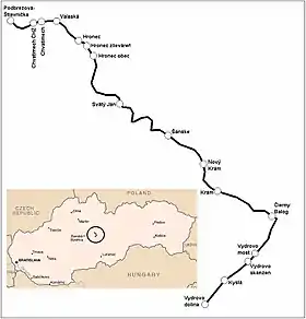 Image illustrative de l’article Chemin de fer du Čierny Hron