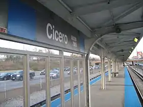 Quai de la station Cicero